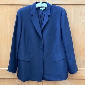 Tamotsu Classic Woman's Black Dress Blazer Sz 20